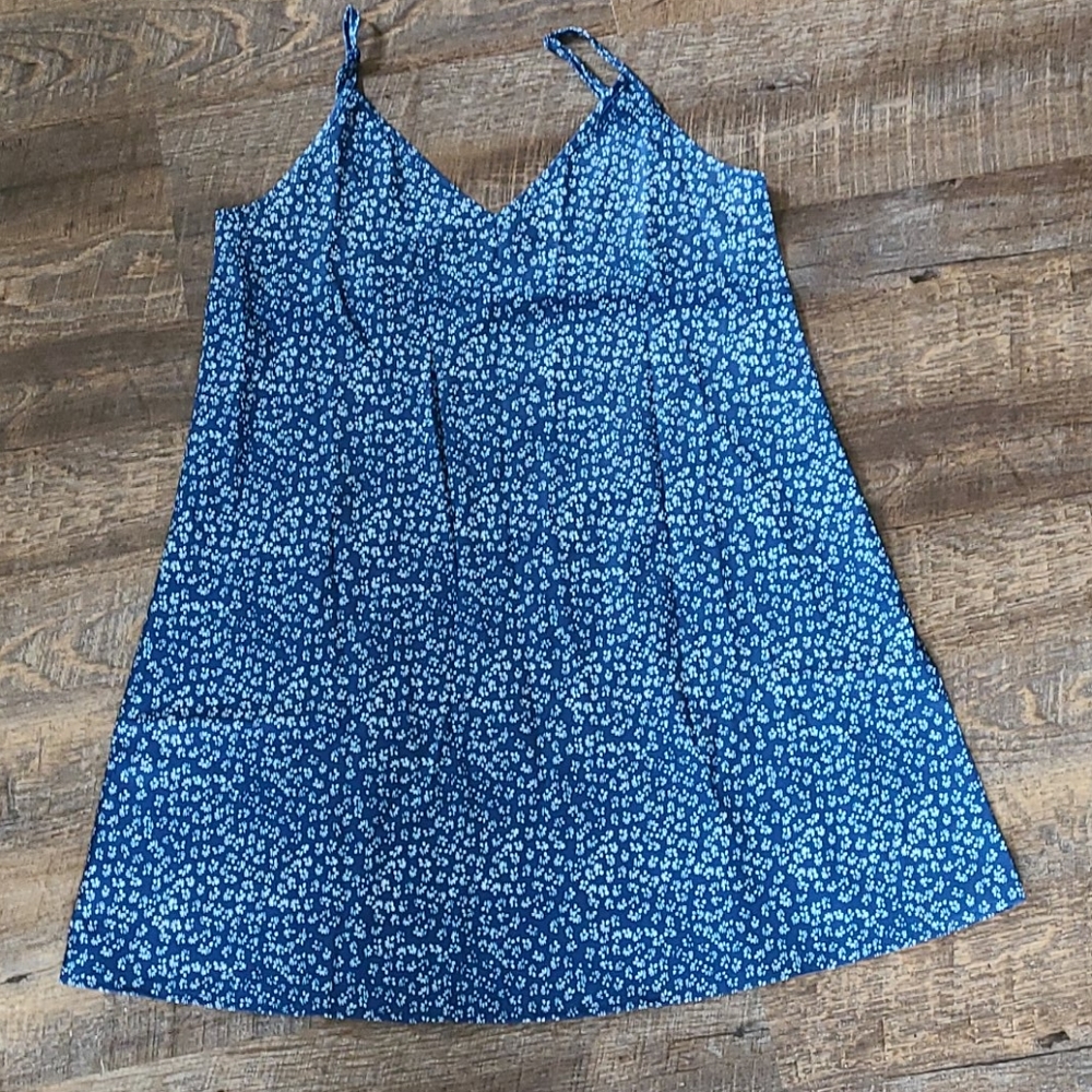 Blue flower dress
